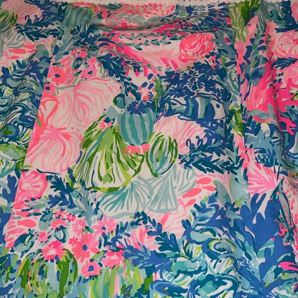 Lilly Pulitzer Railee Shift dress in print Multi Fished My Wish size 14 NWT - Picture 3 of 11